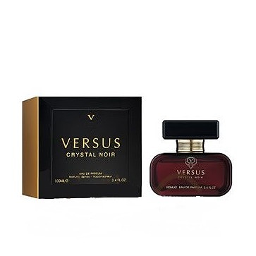 عطر ادکلن زنانه ورساچه کریستال نویر فراگرنس ورد (Fragrance World Versace Crystal Noir)